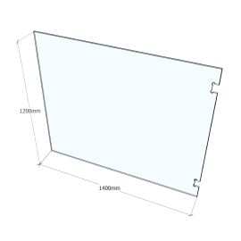 Pool Glass Hinge Panels